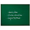 Krijtbord X-tra!Line, 1800 x 900 mm, gelakt, wandbevestiging, staand &amp; liggend formaat, magnetisch, groen