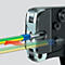 Krimptang totaal l.190mm 0,08-10,0 (AWG 28-7) mm2 brun.multicomp.-sleeves