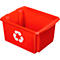 Kringloopbak Sunware Nesta, 32 l, L 455 x B 360 x H 240 mm, rood