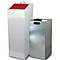 Kringloopmateriaal verzamelaar, volume 87 l, met binnenbak, gegalvaniseerd staal, B 340 x D 380 x H 900 mm, rood