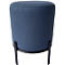 Kruk Nest Meet by Paperflow - zithoogte 490 mm - zwarte stalen buis - polyester blauw