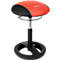 Kruk Sitness RS Bob, beweeglijk zitten, in hoogte verstelbaar, ergonomisch, zwart/rood