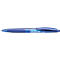 Kugelschreiber Schneider Suprimo, Schreibfarbe Blau, Strichstärke M, Edelstahlspitze, gummierter Griff, 20 Stück, Blau