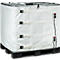Kuhlmann IBC-Heizmantel, digital, für 1000 l IBC-Container mit Lebensmitteln, 2 x 1000 W, Temperaturbereich 0-90°C, IP40, L 4400 x B 10 x H 1000 mm, weiß
