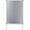 Kundenstopper, Format A1, beidseitig nutzbar, Antireflex-Folie, wetterfest, B 639 x T 700 x H 1120 mm, ohne Plakat