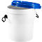 Kunststof vat CurTec, met schroefdeksel, HDPE, nestbaar, waterdicht, 30 l