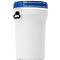 Kunststof vat CurTec, met schroefdeksel, HDPE, nestbaar, waterdicht, 75 l