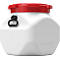 Kunststof vat CurTec, vierkant, met schroefdop, HDPE, waterdicht, 40 l