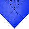 Kunststof vloerrooster, blauw
