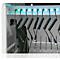 Laadwagen voor notebooks Good Connections GEMMA T32C, voor 32 apparaten, USB-C met 18 W per poort, afsluitbaar, wit-blauw