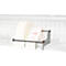 Label roll in a holder. Print: Fragile. Metal holder.