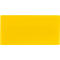 Rectangular yellow object with rounded corners.