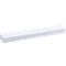 White rectangular object with chamfered edges, possibly a molding or similar building element.