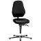 Labostoel Basic 9132, met glijders, kunstleer Stamskin Top zwart