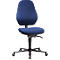 Labostoel LEANOS 9138, stoffen bekleding, Duotec blauw