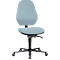Labostoel LEANOS 9138, stoffen bekleding, Duotec grijs