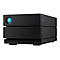 LaCie 2big RAID STHJ16000800 - Festplatten-Array - 16 TB - 2 Schächte - HDD 8 TB x 2 - USB 3.1 Gen 2 (extern)