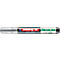 Ein silberner Edding 50 Ecoline-Marker. Aufschrift: Edding 50, paint marker, Ecoline.