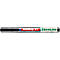 Ein schwarzer Edding 51 Ecoline Markierstift.