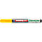 Gelber Edding 51 Ecoline Paint Marker, mit rotem Streifen und Logo.