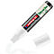 Weißer Edding-Paintmarker, Kappe daneben. Aufschrift: "Edding 52 paint marker" und "EcoLine".