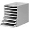 Ladebox Idealbox Plus, 7 schuifladen, C4, kunststof, grijs