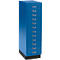 Ladekast A4, met 12 schuifladen, 940 mm hoog, gentiaanblauw