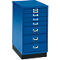 Ladekast A4, met 8 schuifladen, 675 mm hoog, gentiaanblauw