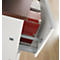 Ladekast QUANDOS BOX, 1 lade, B 800 x D 440 x H 374 mm, wit