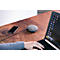 Ladestation brennenstuhl® estilo, 1 x Euro-Steckdose & 2 x USB-Charger, Kabel & Kabelbinder, L 40 x B 140 x H 180 mm, Textiloberfläche, schwarz-anthr.