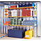 Lagerregal komplett, für Materialcontainer MC 1100-1600, Breite 2000 mm
