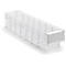 Lagerschublade Serie 4010, transparent, L 400 x B 92 x H 82 mm, 1,9 L