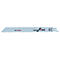 Lame de scie sabre S 1025 VF L.200mm l.19mm TPI 10-14 1,8-2,6mm à denture variable 5