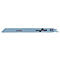 Lame de scie sabre S 1122 BF L.225mm l.19mm TPI 14 1,8mm crantée, fraisée, 5 pièces