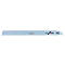Lame de scie sabre S 1226 CHF L.300mm L.25mm TPI 8+10 2,5+3,2mm 2x2 Géométrie