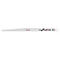 Lame de scie sabre S 1411 DF L.300mm L.19mm TPI 6 4,3mm 2 pces/carte