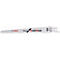 Lame de scie sabre S 611 DF L.150mm L.19mm TPI 6 4,3mm 5 pces/carte