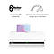White laminator, A4 foil, 6 roller technology, fast lamination process.
