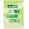 Lamineerhoezen Leitz iLAM 33818, A4 staand en liggend formaat, dikte 80 µm, L 309 x B 222 mm, PET, kleurloos, 100 stuks