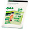 Lamineerhoezen Leitz iLAM 33819, A3 staand en liggend formaat, dikte 125 µm, L 98 x B 68 mm, PET, kleurloos, 100 stuks