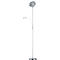 Lampadaire LED ACKBAR, plafonnier à intensité variable 1700 lm avec 18 W &amp; bras de lecture 350 lm avec 4 W, 3000 K, tête de projecteur ronde
