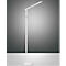 Lampadaire LED Ideal, 10 W, 770 lm, intensité lumineuse variable, IP20, Ø 200 x H 1750 mm, aluminium, blanc
