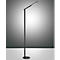 Lampadaire LED Ideal, 10 W, 770 lm, intensité lumineuse variable, IP20, Ø 200 x H 1750 mm, aluminium, noir 
