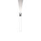 Lampadaire LED Linearo, puissance 50 W, 5600 lm, 4000 K, compatible avec un poste de travail sur écran, L 880 x l 100 x H 1852 mm, aluminium &amp; acier, blanc alu RAL 9006