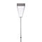 Lampadaire LED Linearo, puissance 50 W, 5600 lm, 4000 K, compatible avec un poste de travail sur écran, L 880 x l 100 x H 1852 mm, aluminium &amp; acier, blanc alu RAL 9006