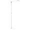 Lampadaire LED Maul MAULjura, 62 W, 9200 lm, 4000 K, lumière directe/indirecte, intensité lumineuse variable, H 1965 mm, aluminium, blanc