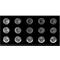 Lampadaire LED MGL OSL6000, 60 W, 6520 lm, 4000 K, lumière directe/indirecte, intensité lumineuse variable, détecteur de mouvement et de lumière du jour, pieds pivotants réglables en hauteur, noir
