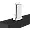 Lampadaire LED MGL OSL6000, 60 W, 6520 lm, 4000 K, lumière directe/indirecte, intensité lumineuse variable, détecteur de mouvement et de lumière du jour, pieds pivotants réglables en hauteur, noir