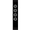 Lampadaire LED MGL OSL6000, 60 W, 6520 lm, 4000 K, lumière directe/indirecte, intensité lumineuse variable, détecteur de mouvement et de lumière du jour, pieds pivotants réglables en hauteur, noir