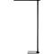 Lampadaire LED MGL OSL6000, 60 W, 6520 lm, 4000 K, lumière directe/indirecte, intensité lumineuse variable, détecteur de mouvement et de lumière du jour, pieds pivotants réglables en hauteur, noir